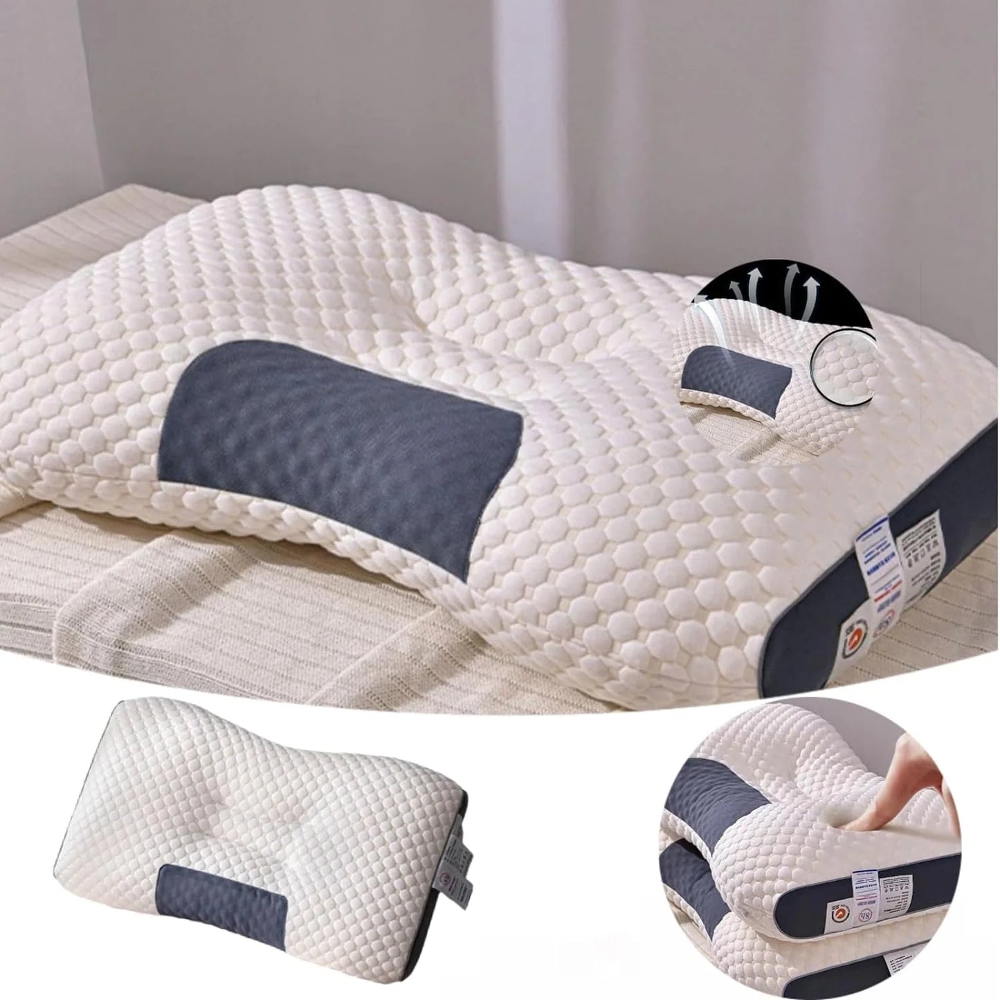 ALMOHADA CERVICAL ANTI DOLOR