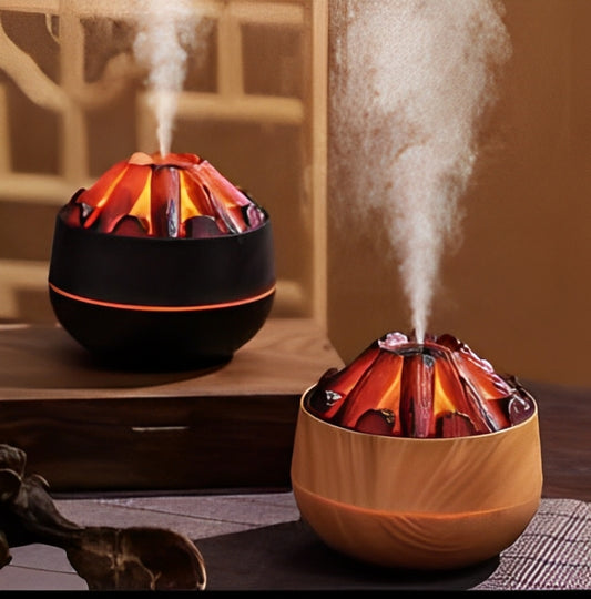 Humidificador estilo fogata